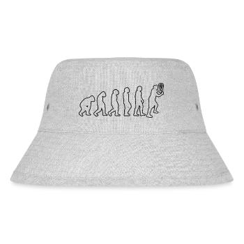 Racquetball Squash Racquetball-Spieler Squashspiel - Stanley/Stella recycelter Bucket Hat - Grau meliert - Vorne