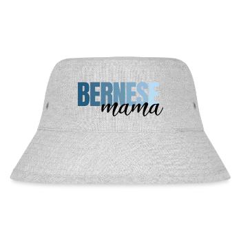 Niedliche Berner Mama Geschenk Minimalistische Hundeliebhaberin Mama - Stanley/Stella recycelter Bucket Hat - Grau meliert - Vorne