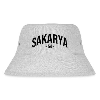 Sakarya 54 Türkei Turkiye Geschenk Urlaub TR Türk - Stanley/Stella recycelter Bucket Hat - Grau meliert - Vorne