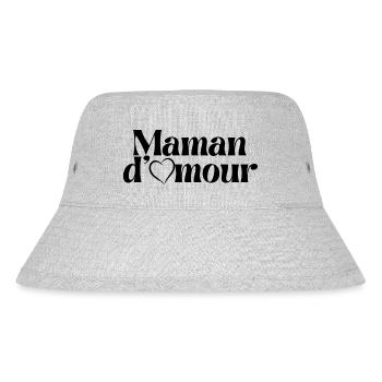 MAMAN D'AMOUR - Bob recyclé Stanley/Stella - gris chiné - Devant