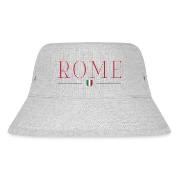 Rome, Italie T-Shirt Design de Style - Bob recyclé Stanley/Stella - gris chiné - Devant