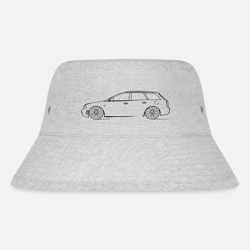 RS4 B5 - Was is'n das für'n Kombi??! - Stanley/Stella recycelter Bucket Hat - Grau meliert