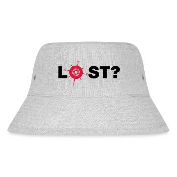lost__f2 - Stanley/Stella Recycled Bucket Hat - heather grey - Front