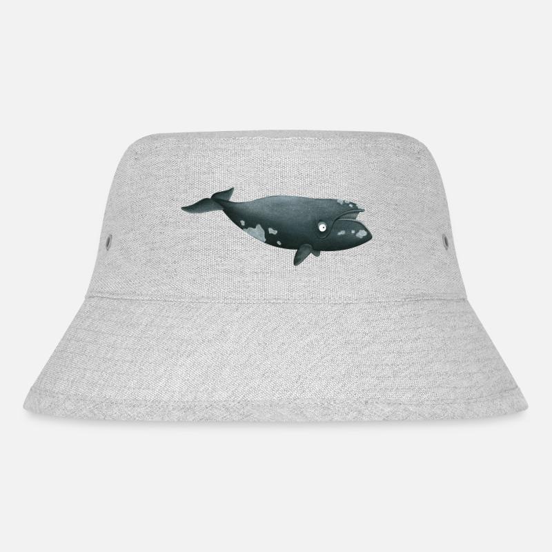 baleine franche - Bob recyclé Stanley/Stella - gris chiné