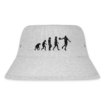 Basketballteam Basketballspieler Basketball - Stanley/Stella recycelter Bucket Hat - Grau meliert - Vorne