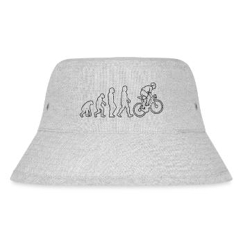 Cyclists Cycling Cycling Cyclists Cycling - Stanley/Stella Recycled Bucket Hat - heather grey - Front