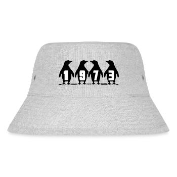 1973 Birthday Ice Baths Anniversary Winter Swimmers - Stanley/Stella Recycled Bucket Hat - heather grey - Front
