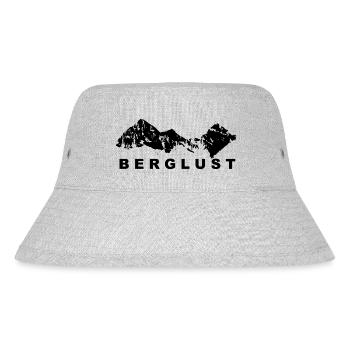 Berglust - (4) - Stanley/Stella recycelter Bucket Hat - Grau meliert - Vorne