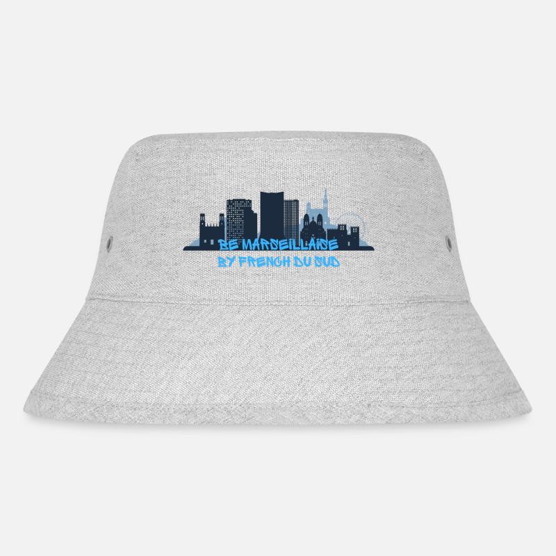 BE MARSEILLAISE - Bob recyclé Stanley/Stella - gris chiné