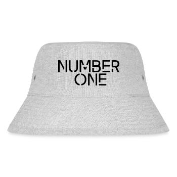 NUMBER ONE - Stanley/Stella recycelter Bucket Hat - Grau meliert - Vorne