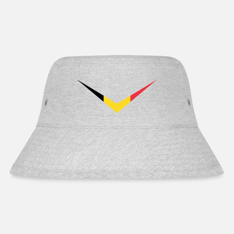 Ornement de drapeau belge - Bob recyclé Stanley/Stella - gris chiné