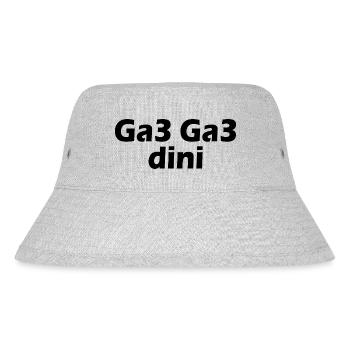 Ga3 ga3 dini - Stanley/Stella Recycled Bucket Hat - heather grey - Front