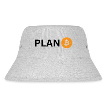 Plan B - Stanley/Stella recycelter Bucket Hat - Grau meliert - Vorne