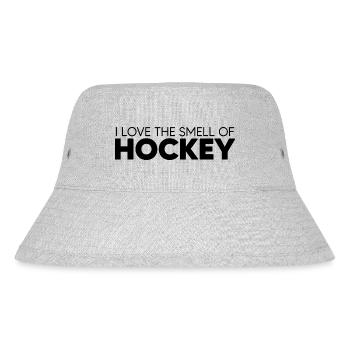 Field Hockey Hockey-love Hockey Player Hockey - Stanley/Stella Recycled Bucket Hat - heather grey - Front