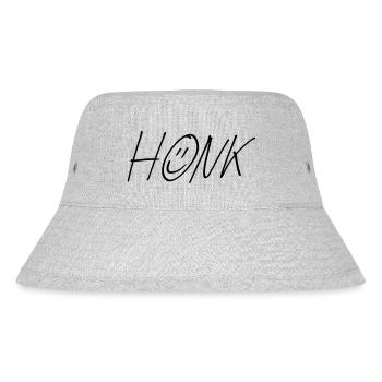 Der original HONK - Stanley/Stella recycelter Bucket Hat - Grau meliert - Vorne