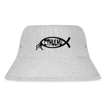 cthulhu - Stanley/Stella Recycled Bucket Hat - heather grey - Front