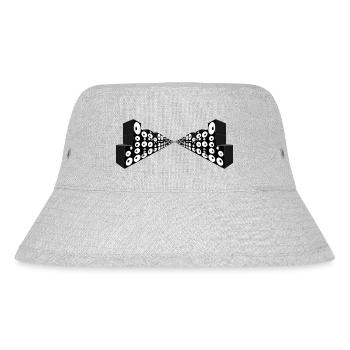 Infinity Sound Tunnel - Stanley/Stella recycelter Bucket Hat - Grau meliert - Vorne