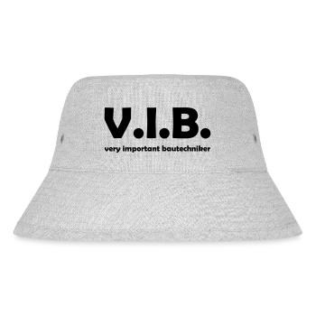 Very Important Bautechniker - Stanley/Stella recycelter Bucket Hat - Grau meliert - Vorne