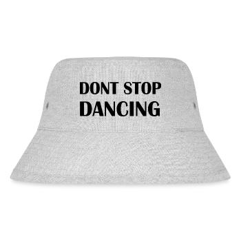 Dancing Dance Music - Stanley/Stella Recycled Bucket Hat - heather grey - Front