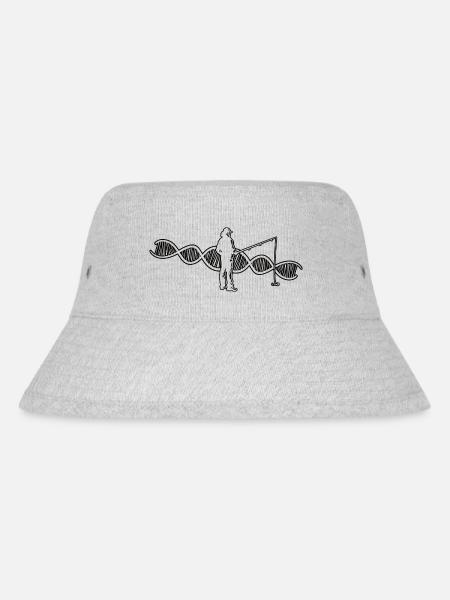 Fishing Fishing Fishing Hook Angler Fishing - Stanley/Stella Recycled Bucket Hat - heather grey