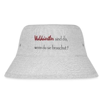 Les habitants de Waldviertel sont là - Bob recyclé Stanley/Stella - gris chiné - Devant