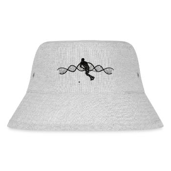 Feldhockey Hockey Hockeyspieler Geschenk Unihockey - Stanley/Stella recycelter Bucket Hat - Grau meliert - Vorne
