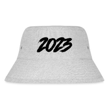 2023 - Stanley/Stella recycelter Bucket Hat - Grau meliert - Vorne