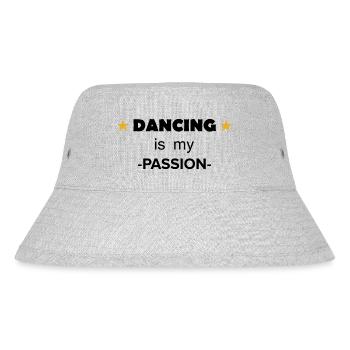 Dancing Dance Music - Stanley/Stella recycelter Bucket Hat - Grau meliert - Vorne