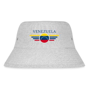 Venezuela Style Design T-Shirt - Bob recyclé Stanley/Stella - gris chiné - Devant