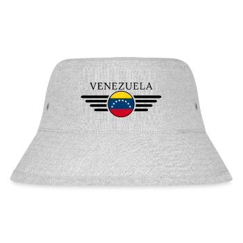 Venezuela Style Design T-Shirt - Bob recyclé Stanley/Stella - gris chiné - Devant