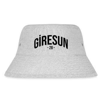 Giresun 28 Türkei Turkiye Geschenk Urlaub TR Türk - Stanley/Stella recycelter Bucket Hat - Grau meliert - Vorne