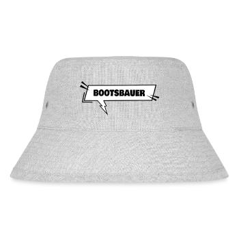 Boat builders as education - Stanley/Stella Recycled Bucket Hat - heather grey - Front