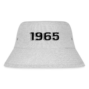Vintage 1965 Naissance Anniversaire Rétro 1965 - Bob recyclé Stanley/Stella - gris chiné - Devant