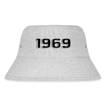 Vintage 1969 Naissance Anniversaire Rétro 1969 - Bob recyclé Stanley/Stella - gris chiné - Devant