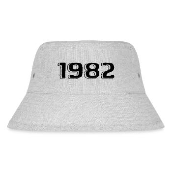 Vintage, 1982, Naissance, Anniversaire, Rétro, 1982 - Bob recyclé Stanley/Stella - gris chiné - Devant