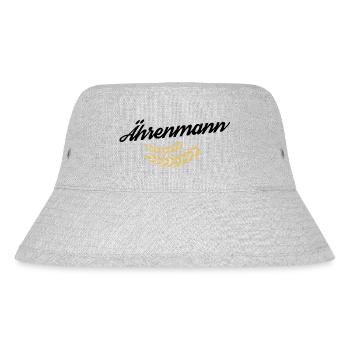 Ährenmann - ear to whom honor is due - Stanley/Stella Recycled Bucket Hat - heather grey - Front