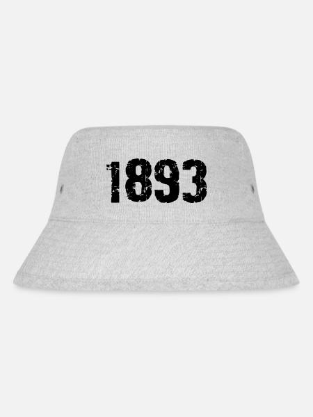1893 - Stanley/Stella recycelter Bucket Hat - Grau meliert