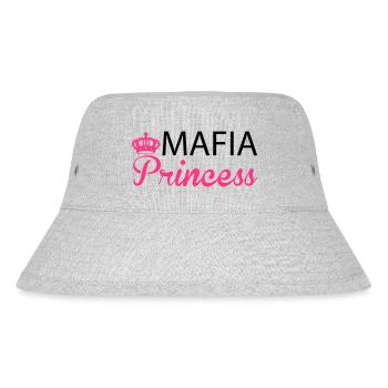 Mafia Princess - Stanley/Stella recycelter Bucket Hat - Grau meliert - Vorne