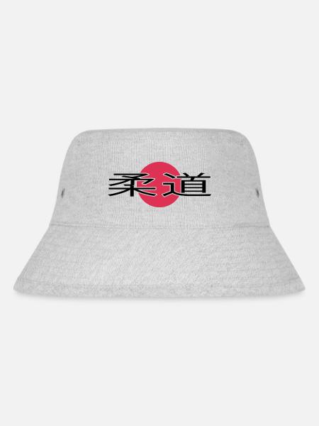 Judoka Judo Kampfsport-JUDO - Stanley/Stella recycelter Bucket Hat - Grau meliert