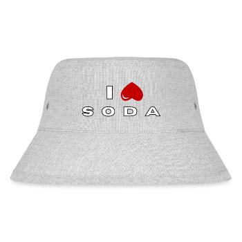 Je déteste Soda - Bob recyclé Stanley/Stella - gris chiné - Devant