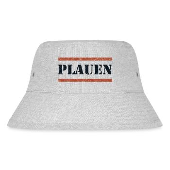 Plauen - Stanley/Stella recycelter Bucket Hat - Grau meliert - Vorne