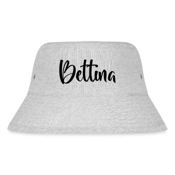 First name - Bettina - Stanley/Stella Recycled Bucket Hat - heather grey - Front
