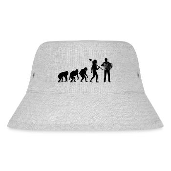 Evolution Accordion Instrument Accordionist Musici - Stanley/Stella Recycled Bucket Hat - heather grey - Front