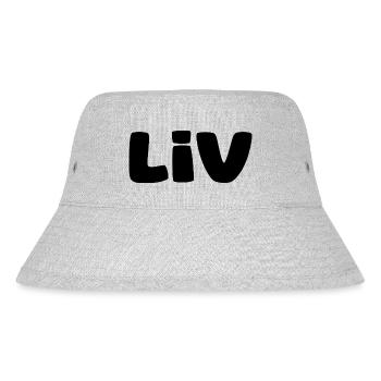 Name - Liv - Stanley/Stella recycelter Bucket Hat - Grau meliert - Vorne