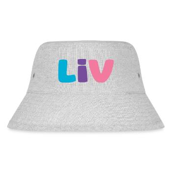 Name - Liv - Stanley/Stella recycelter Bucket Hat - Grau meliert - Vorne