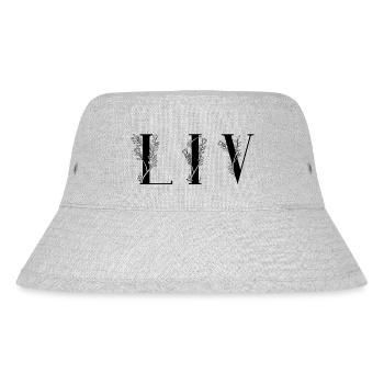 Name - Liv - Stanley/Stella recycelter Bucket Hat - Grau meliert - Vorne