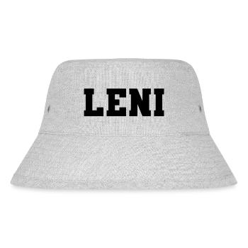 Name - Leni - Stanley/Stella Recycled Bucket Hat - heather grey - Front