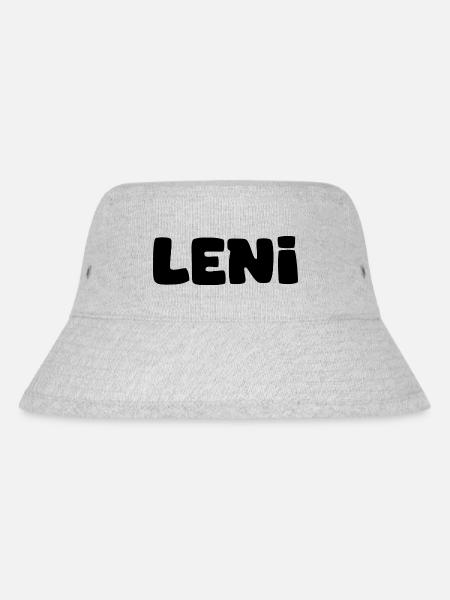 Name - Leni - Stanley/Stella recycelter Bucket Hat - Grau meliert