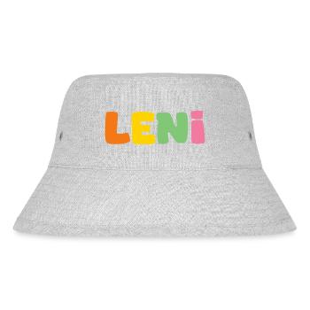 Name - Leni - Stanley/Stella Recycled Bucket Hat - heather grey - Front