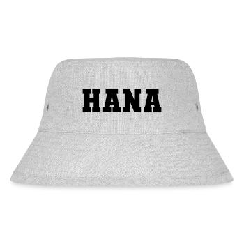 Name - Hana - Stanley/Stella Recycled Bucket Hat - heather grey - Front